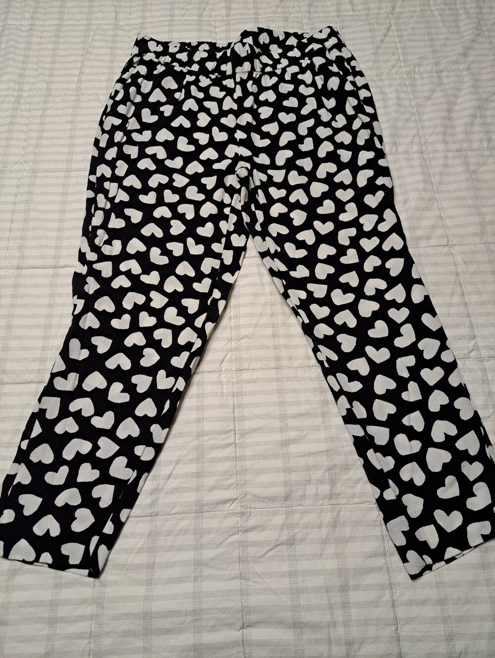 Kate Spade Black Heart Pants